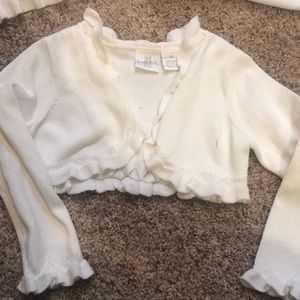 Short body girls sweater